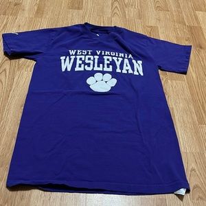 West Virginia Wesleyan small tshirt